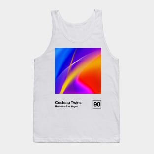 Heaven or Las Vegas / Minimalist Style Graphic Artwork Design Tank Top